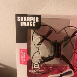 Sharper Image Black Drone with Autopilot System